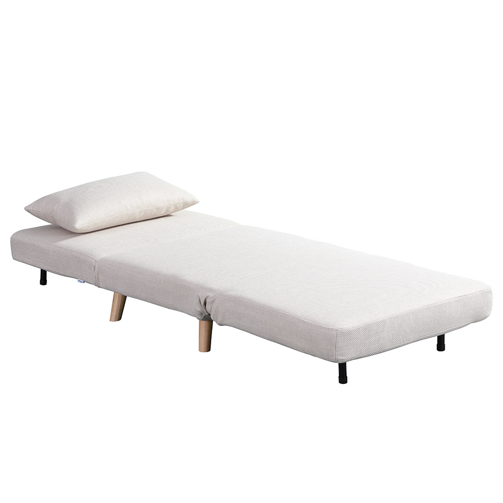 Home Deluxe HOME DELUXE Schlafsessel SNOOZE - Webstoff Beige