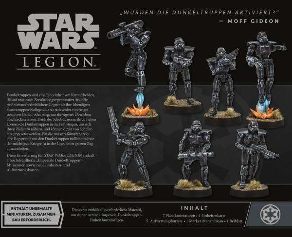 Star Wars: Legion - Imperiale Dunkeltruppen (Erw.)