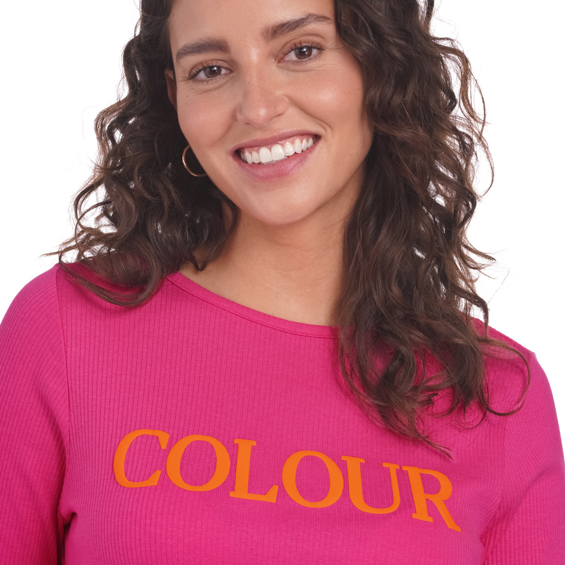 Damen Langarmshirt mit Print