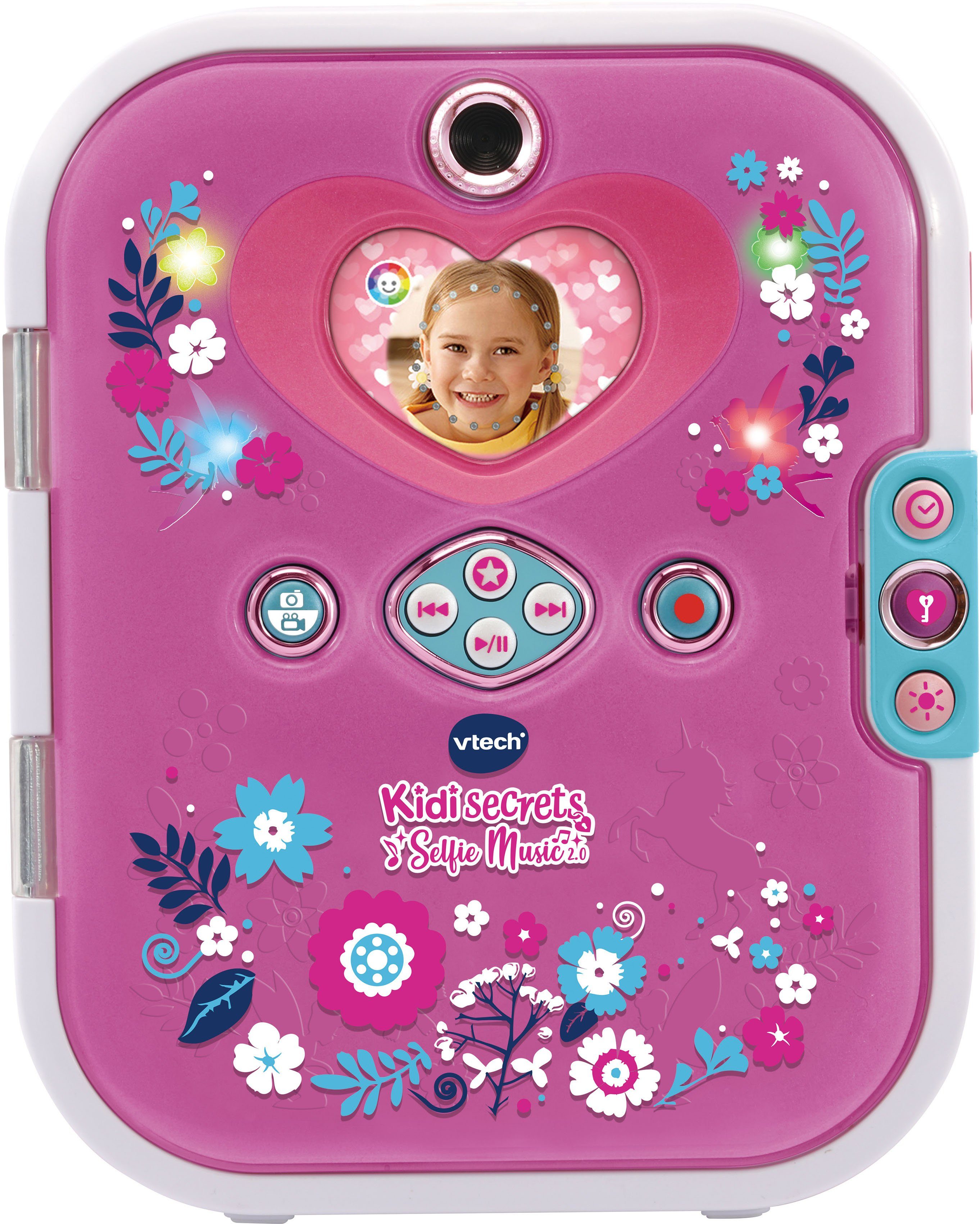 Vtech® Elektronisches Tagebuch Kiditronics, KidiSecrets Selfie Music 2.0