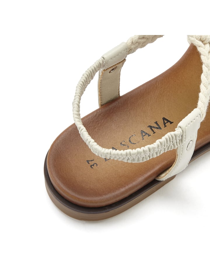 LASCANA Sandale in creme günstig kaufen