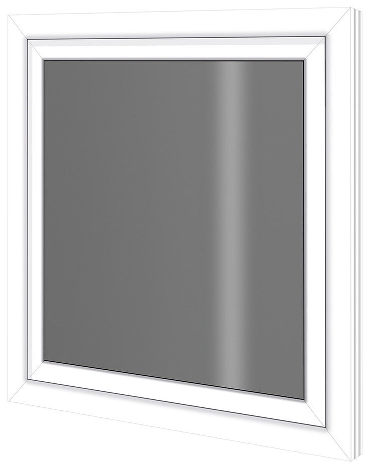 RORO Türen & Fenster Kunststofffenster, BxH: 75x75 cm, ohne Griff