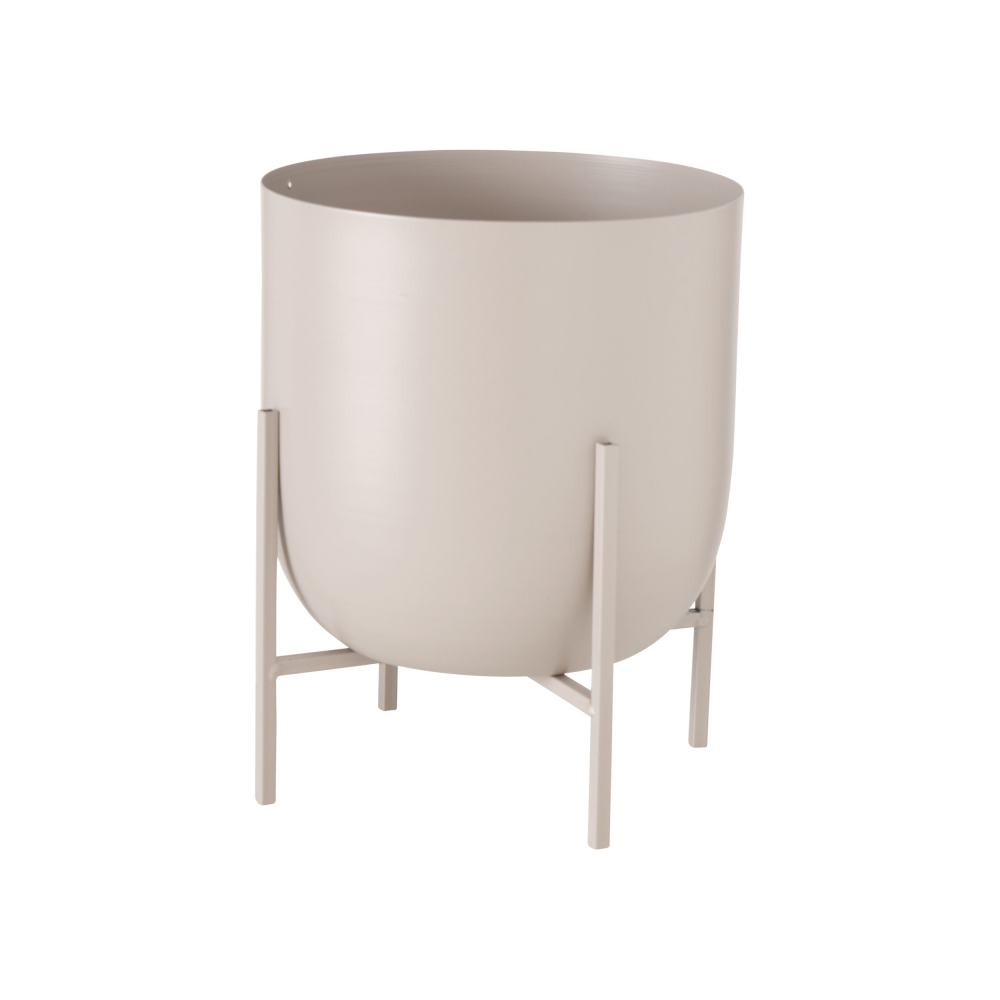 Pflanztopf mit Halter Kilana beige