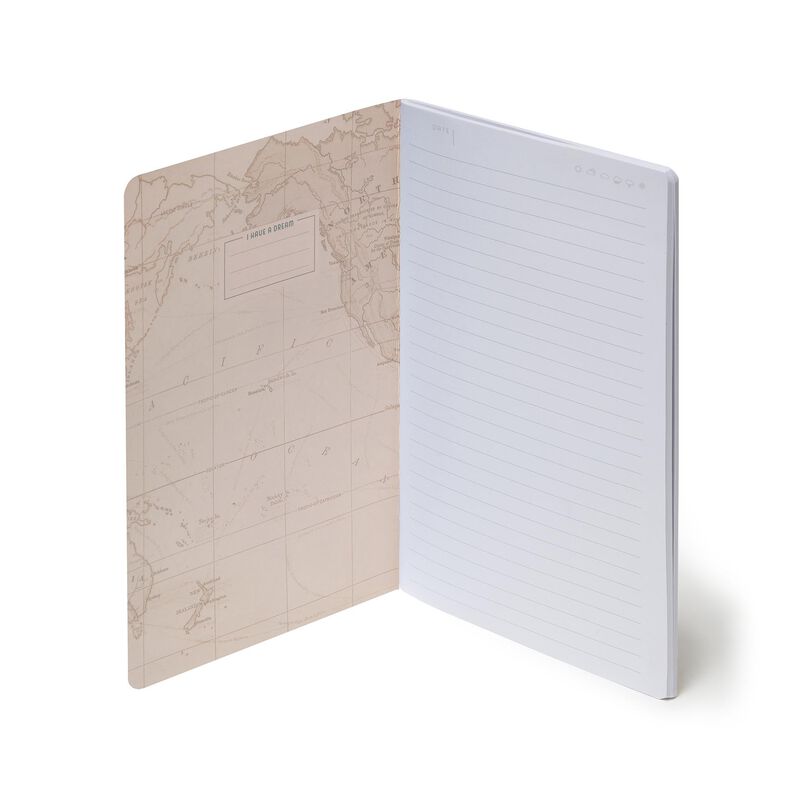 Linajkový zápisník - stredný - formát A5