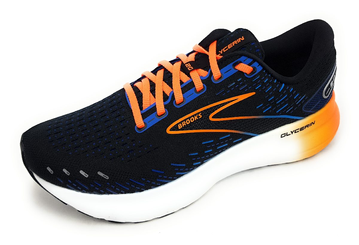 Brooks Glycerin 20 1103821D Schwarz 035 black/orange