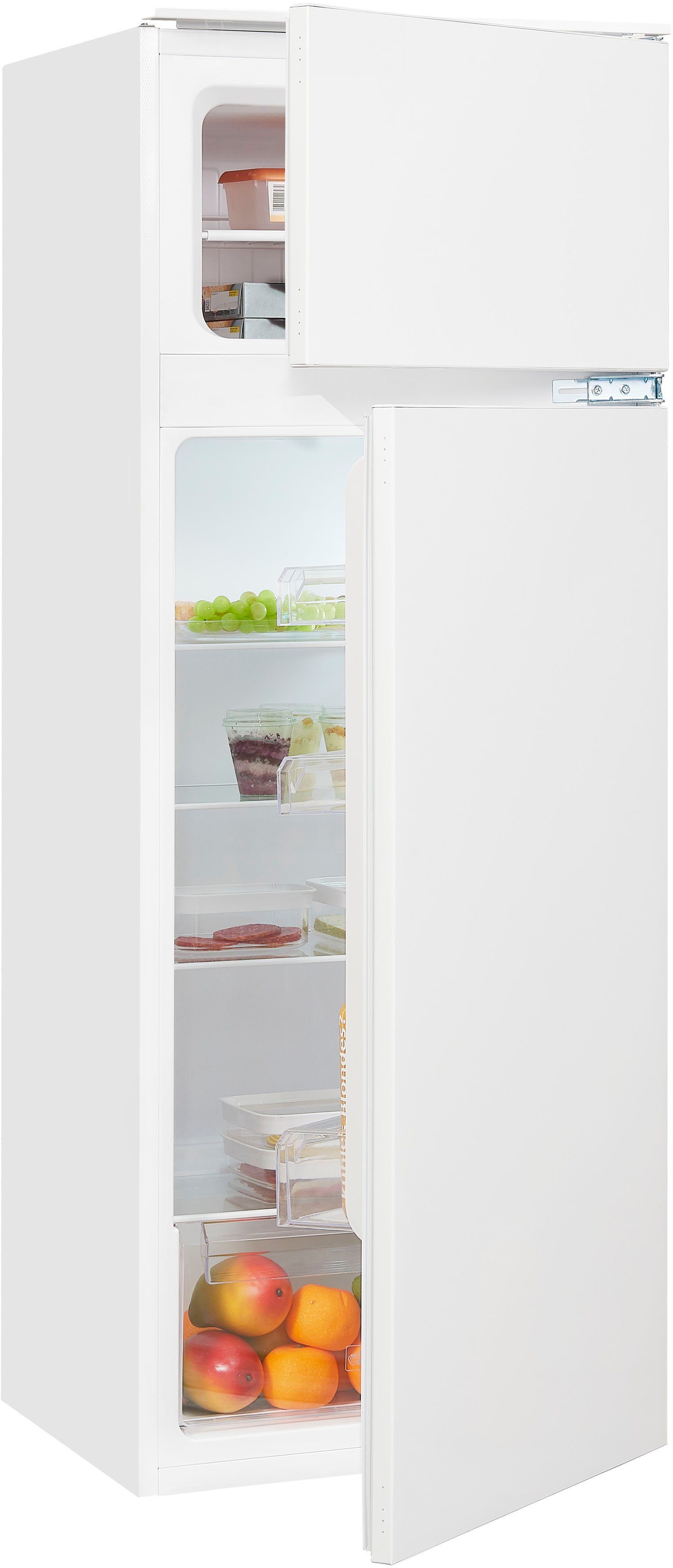 exquisit Einbaukühlgefrierkombination EKGC265-40-040F, 145,2 cm hoch, 54 cm breit