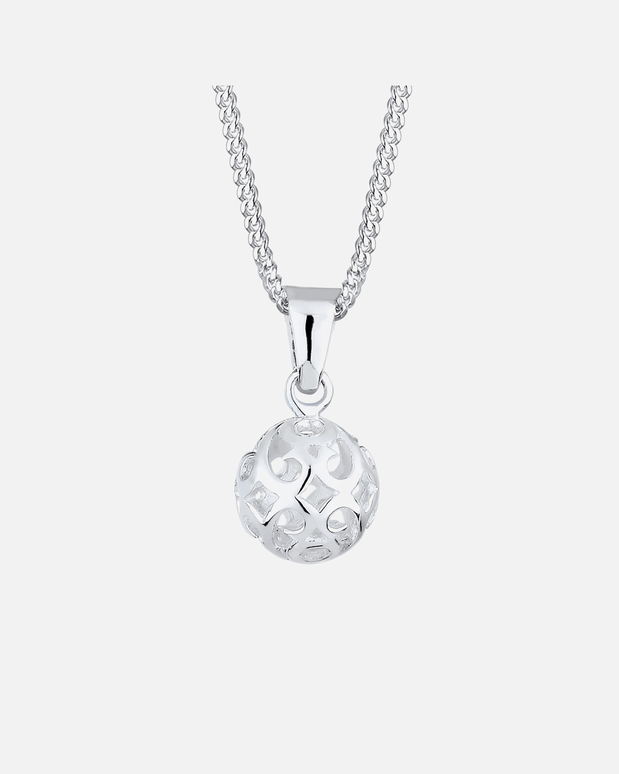 Ornamento a forma di palla giocosa da donna Elli in argento sterling 925