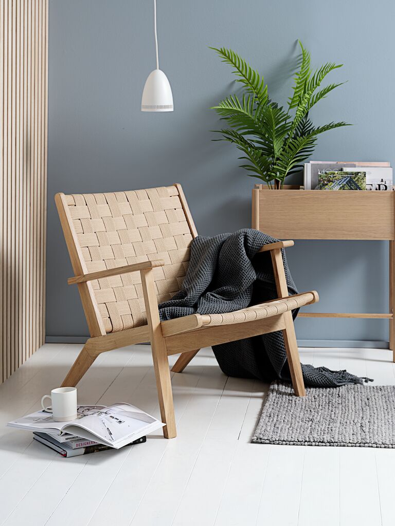 VADEHAVET Fotel VADEHAVET dąb/naturalny