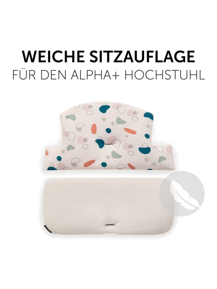 Hauck Sitzkissen / Hochstuhlauflage für Alpha Hochstuhl - in beige,bunt günstig kaufen onesize