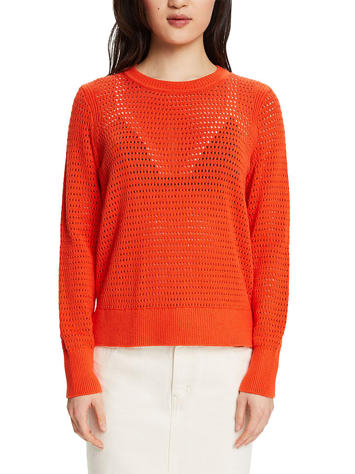 ESPRIT Pullover in Orange günstig kaufen