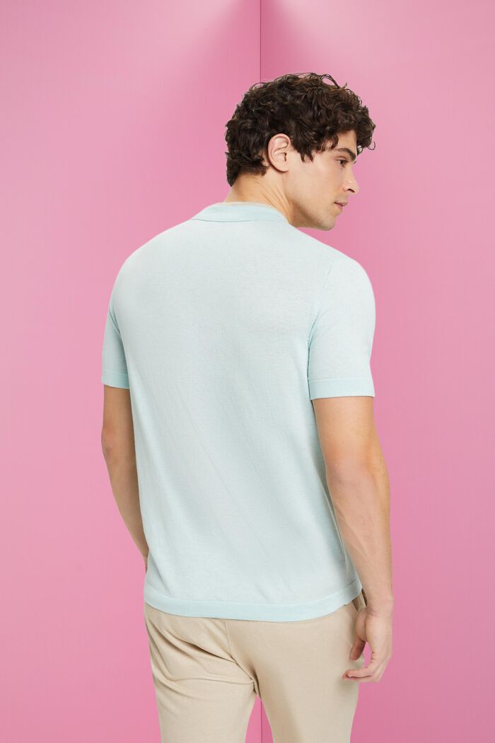 Poloshirt mit TENCEL™ und nachhaltiger Baumwolle