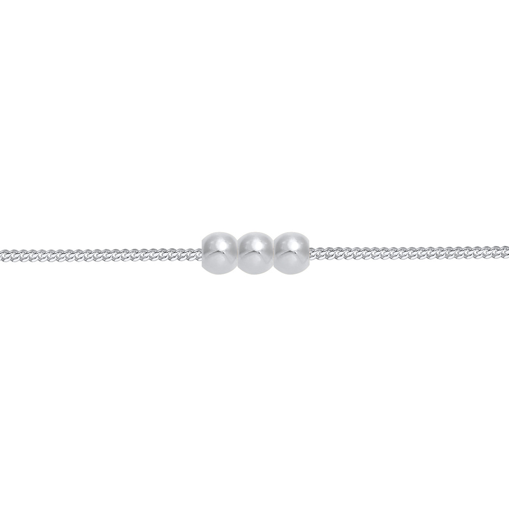 Elli Elli Collier Tendances de la balle à collier pour dames en argent sterling 925 collier