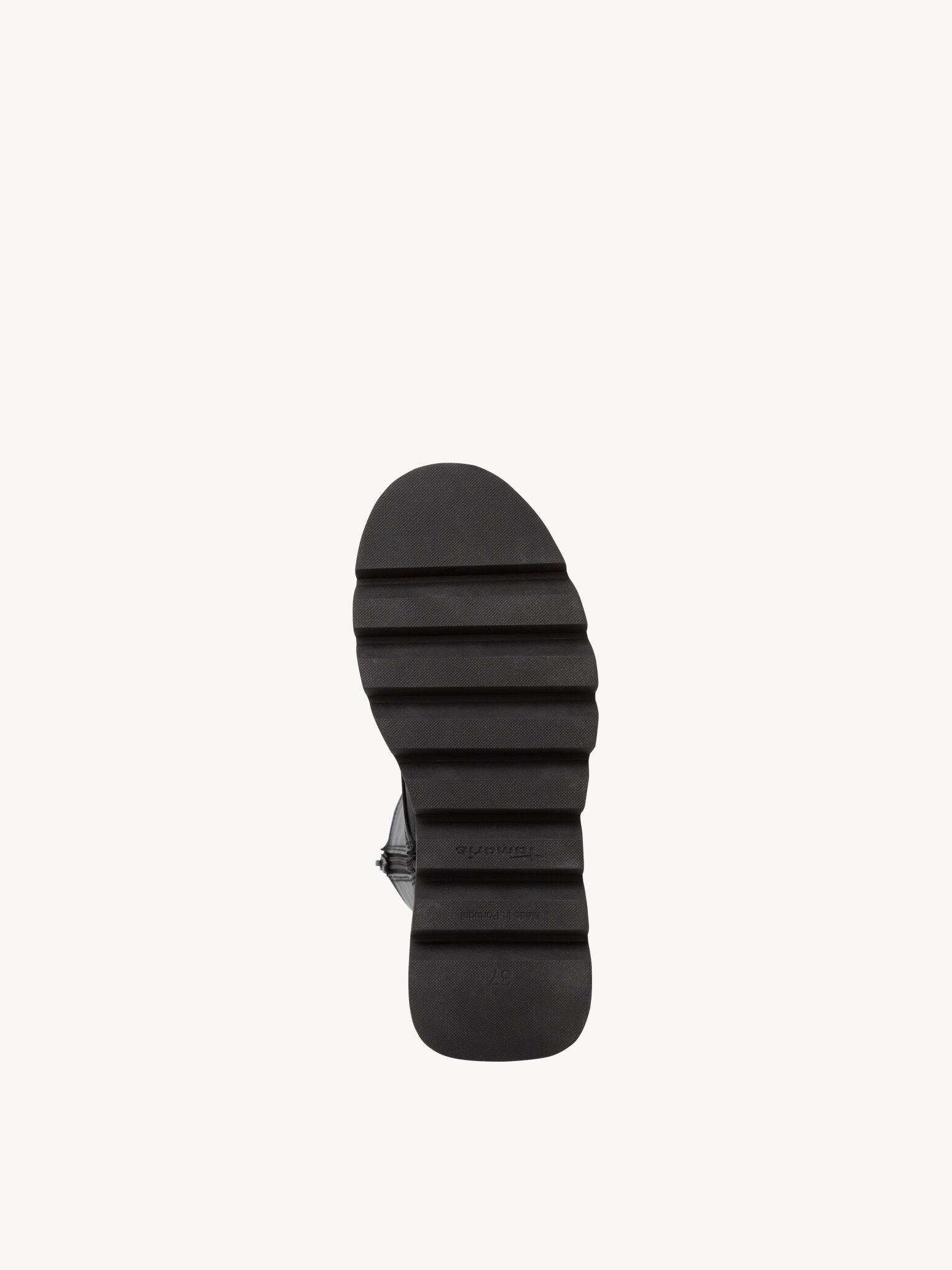 Bottine en cuir - noir