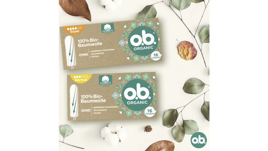 O.B. Organic Bio Tampon Super 16er