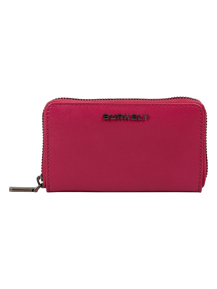 Burkely Leder-Geldbörse in Pink - (B)14 x (H)8,5 x (T)2,5 cm günstig kaufen onesize