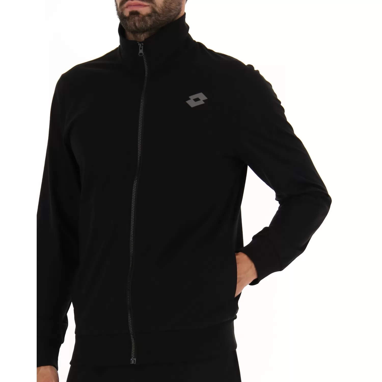 Mikina MSC SWEAT FZ celá černá