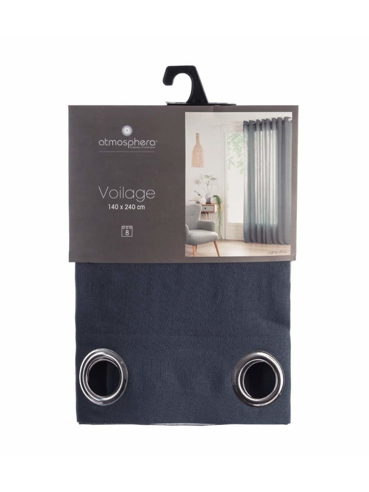 Atmosphera Créateur d'intérieur Fenstervorhang in blau günstig kaufen onesize