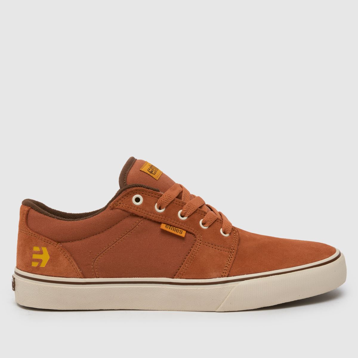 Etnies – Barge – Bruna sneakers med lång ärm