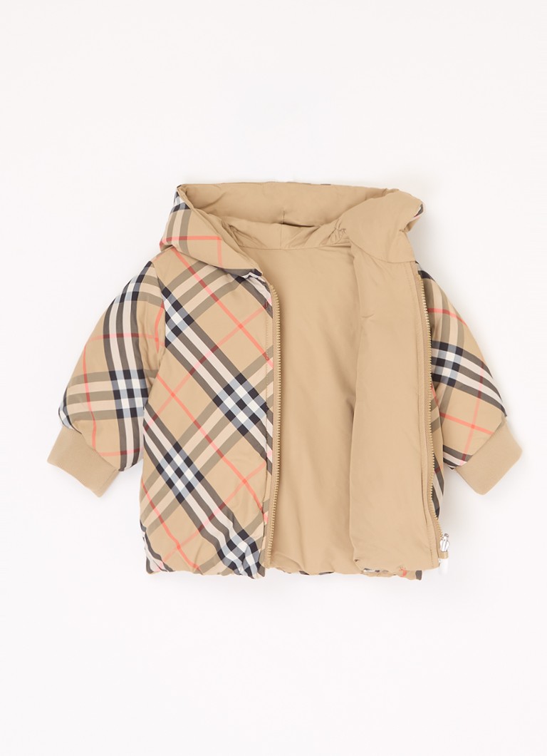 Burberry Axel divpusēja pūkaina jaka ar dūnu pildījumu