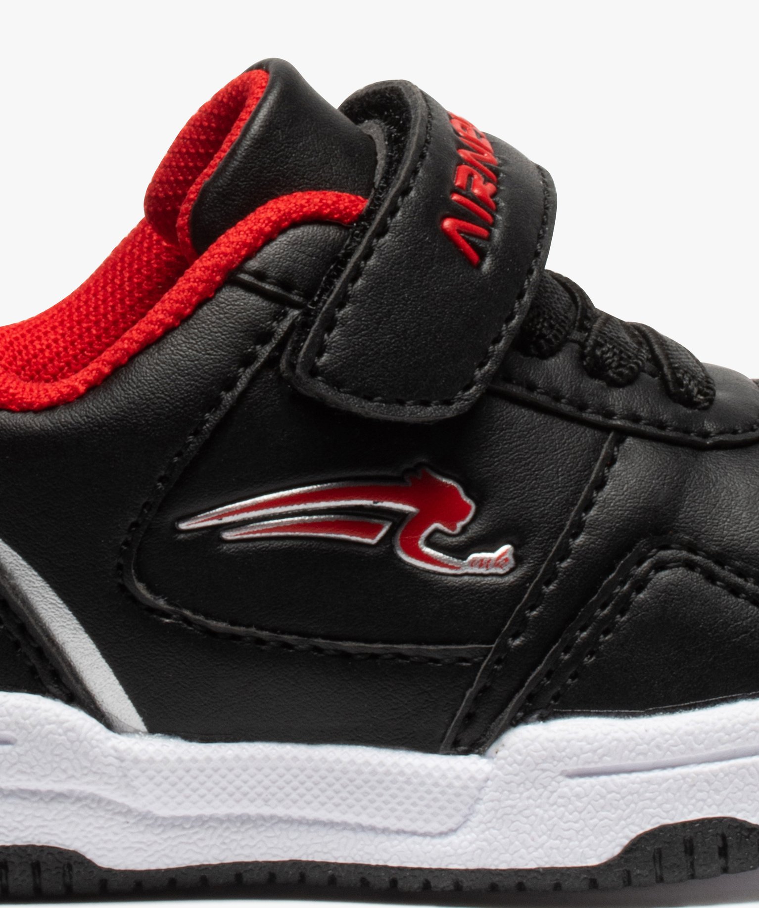 Tennis bébé bicolores à scratch - Airness Salto noir | GEMO