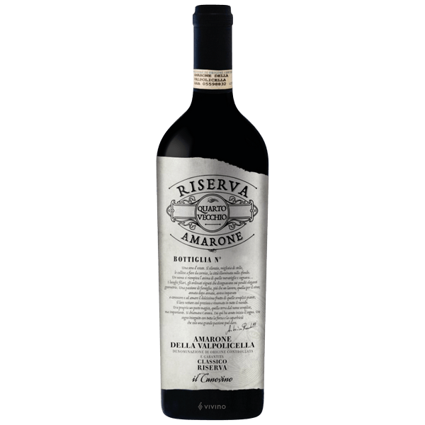 Il CanovinoQuarto Vecchio Amarone della Valpolicella Classico Riserva 2016