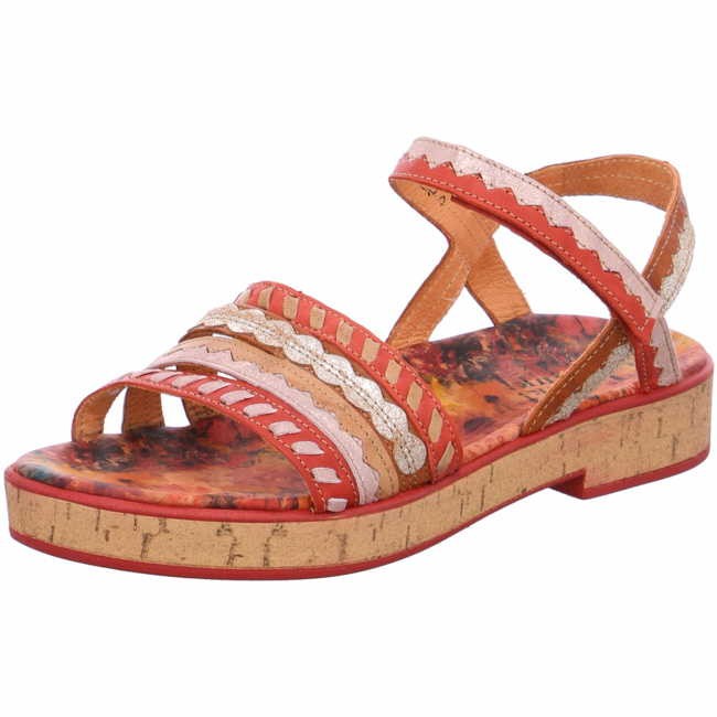 THINK Komfort Sandalen rot