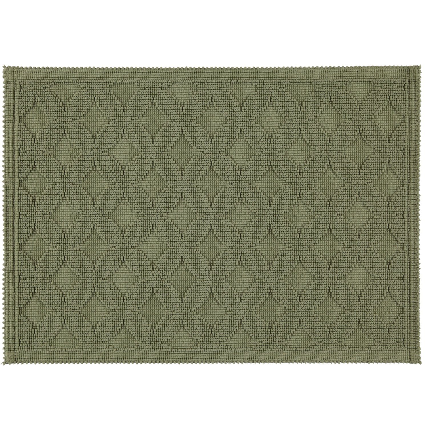 Duschmatte Seaside Rhomtuft, Höhe 6 mm, 100% Baumwolle