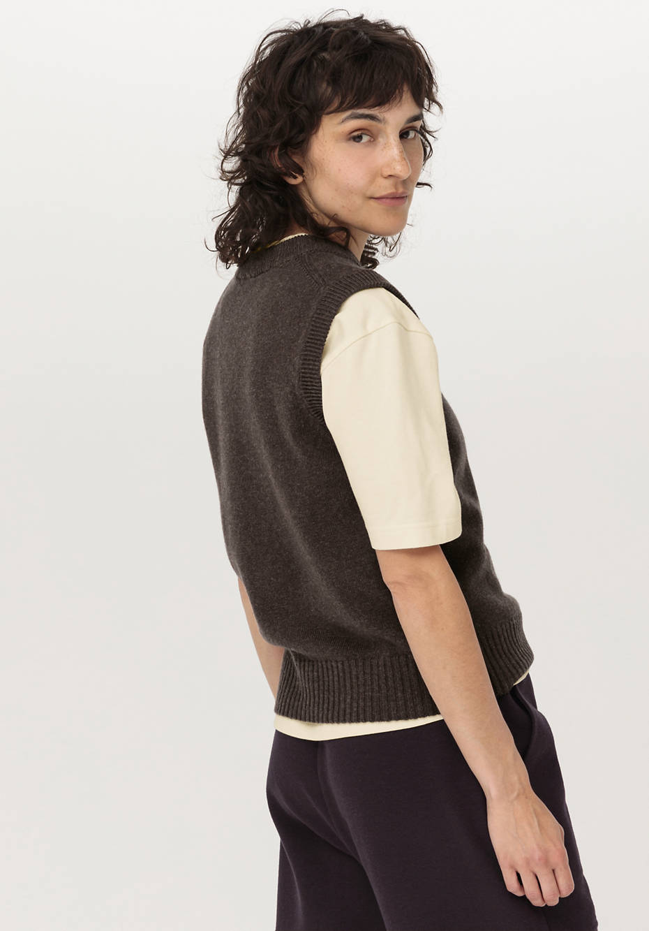 Pullunder aus reiner Lambswool