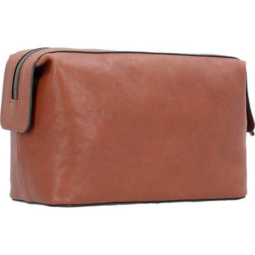 Piquadro Black Square Kulturbeutel Leder 23 cm