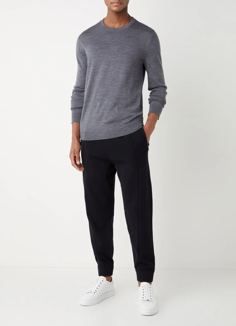 Reiss Wessex fine-knit wool pullover
