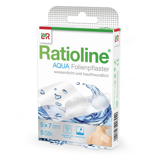 RATIOLINE aqua Duschpflaster 5x7 cm  5 St  Pflaster
