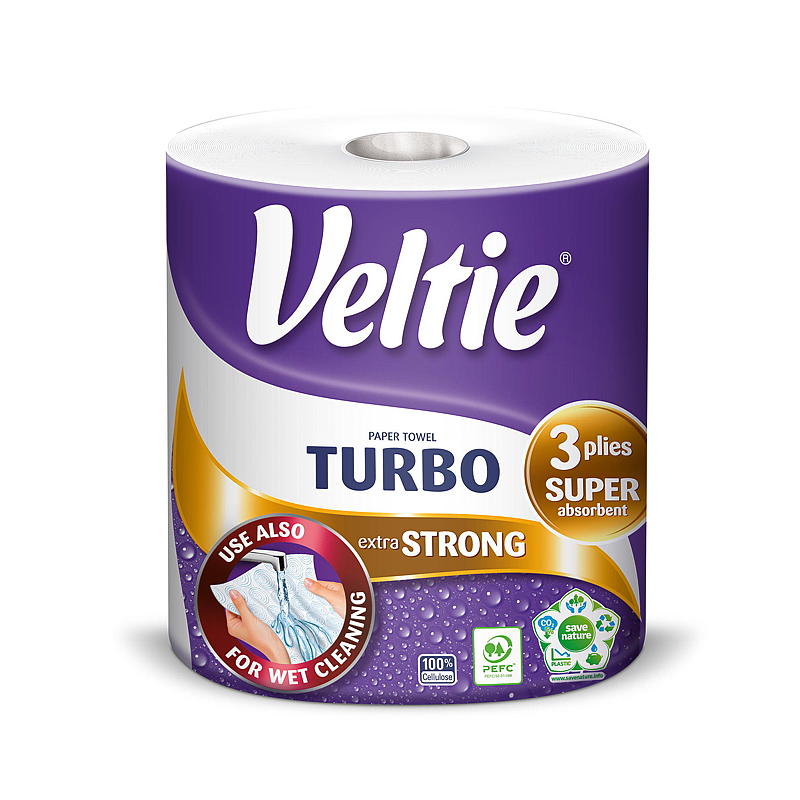 Veltie Kjøkkenpapir Veltie Turbo