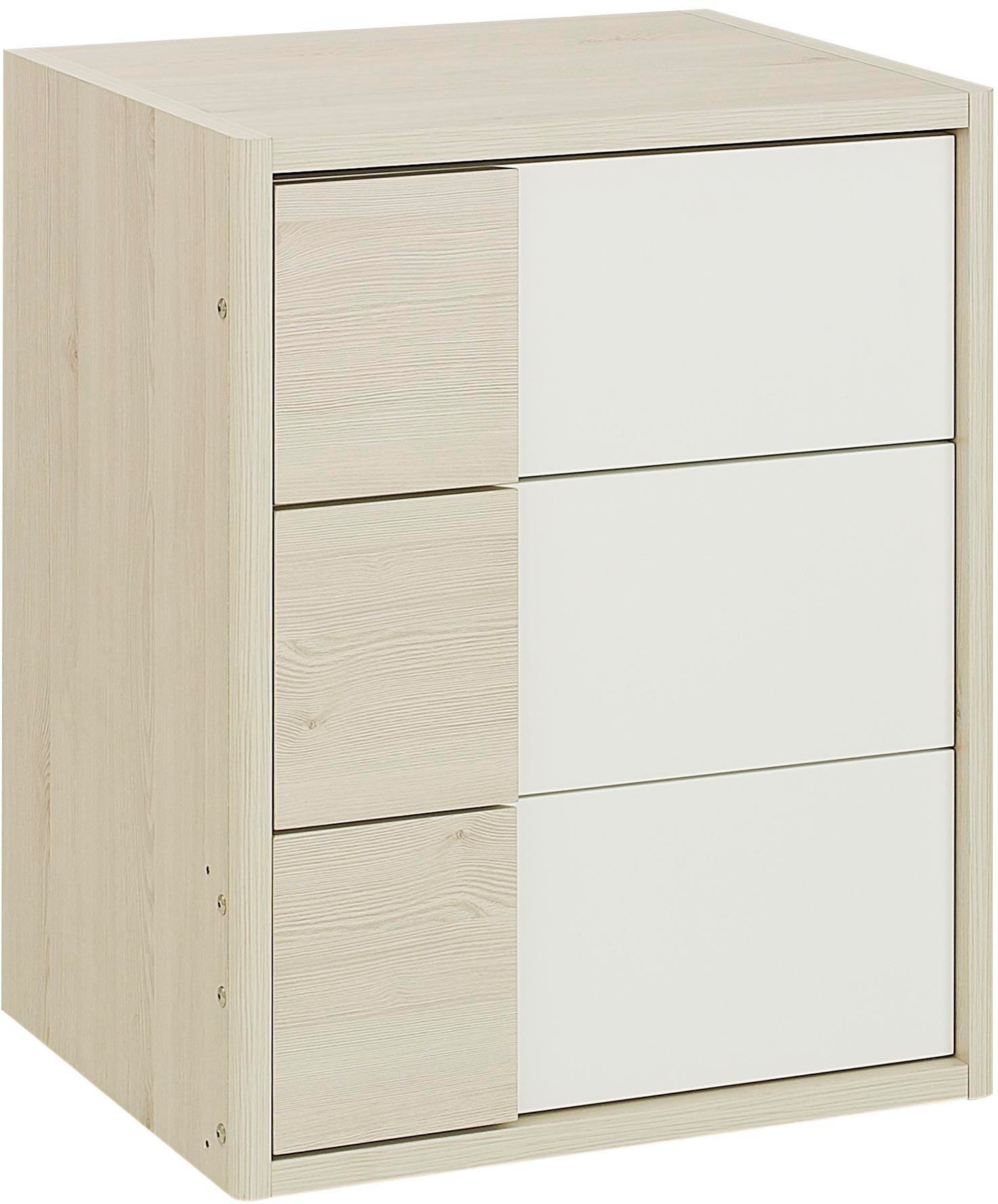 Galipette Bettanlage Sasha, (5-St), bestehend aus Bett, Regal, Kommode, Schreibtisch & Ablage