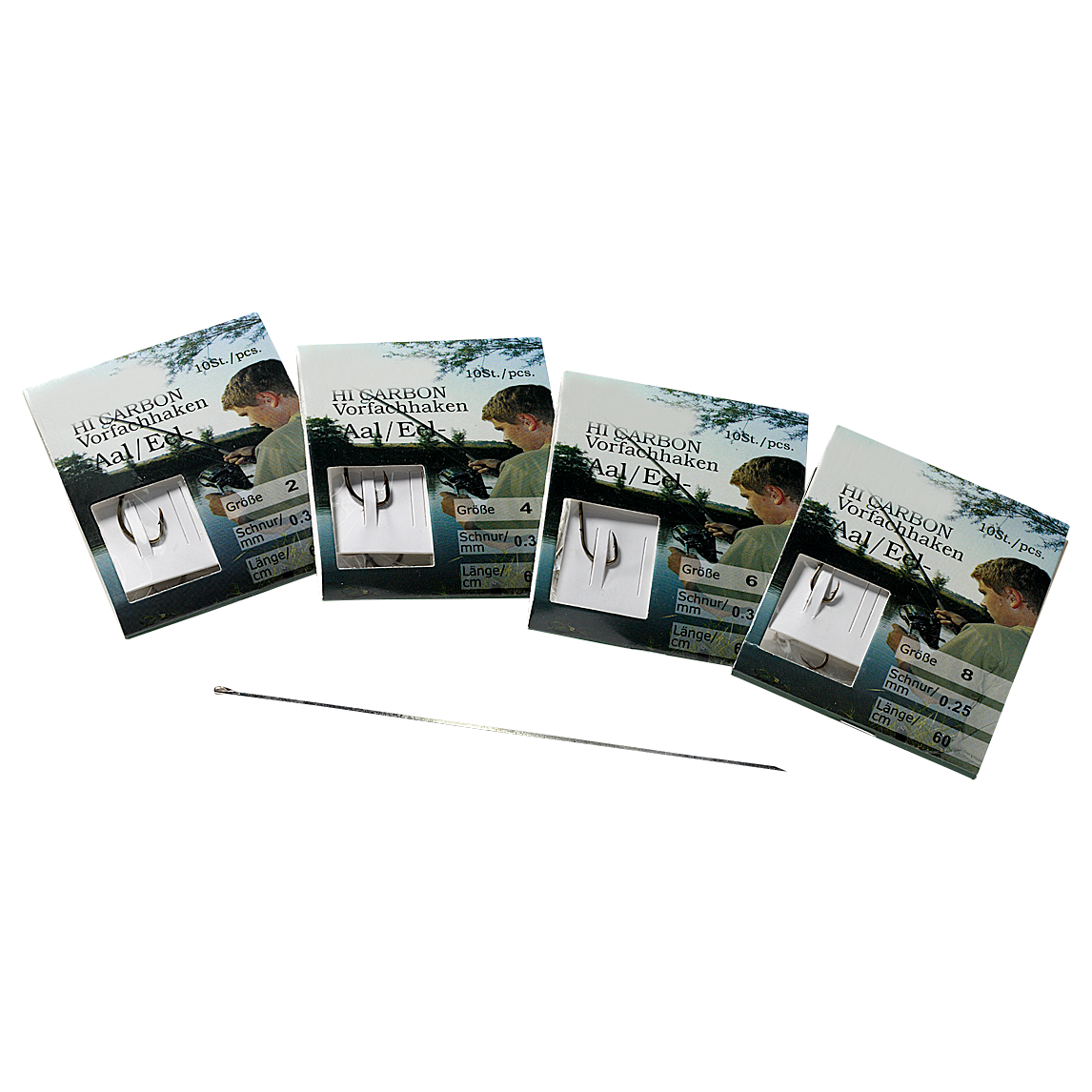 Perca Original Vorfachhaken Set (Aal)