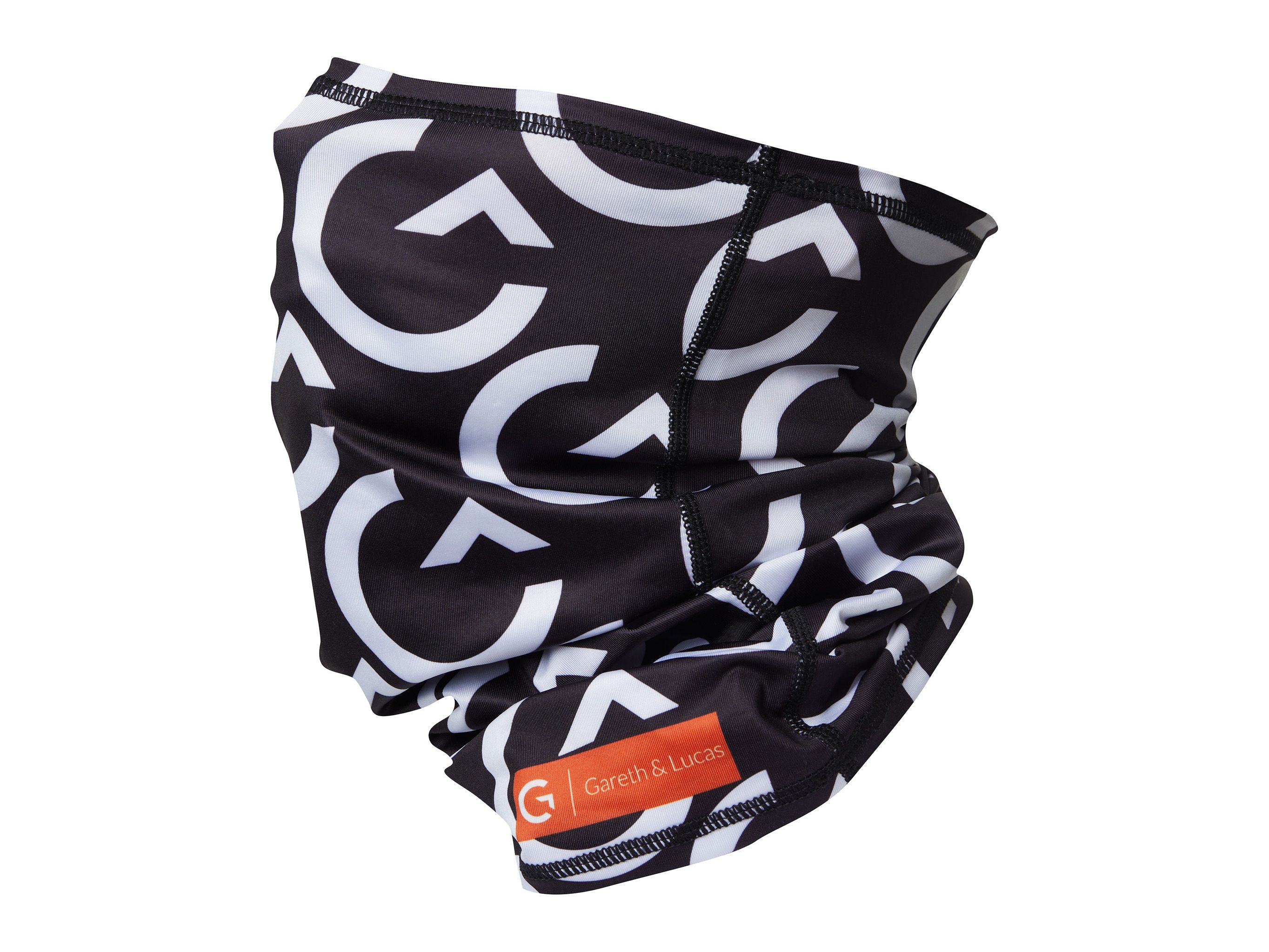 Gareth & Lucas Sixty-One Black Ski Bandana