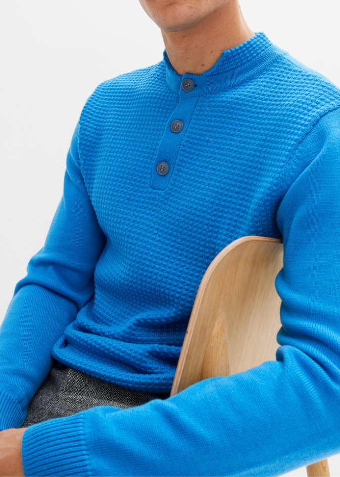 Pullover mit Stehkragen