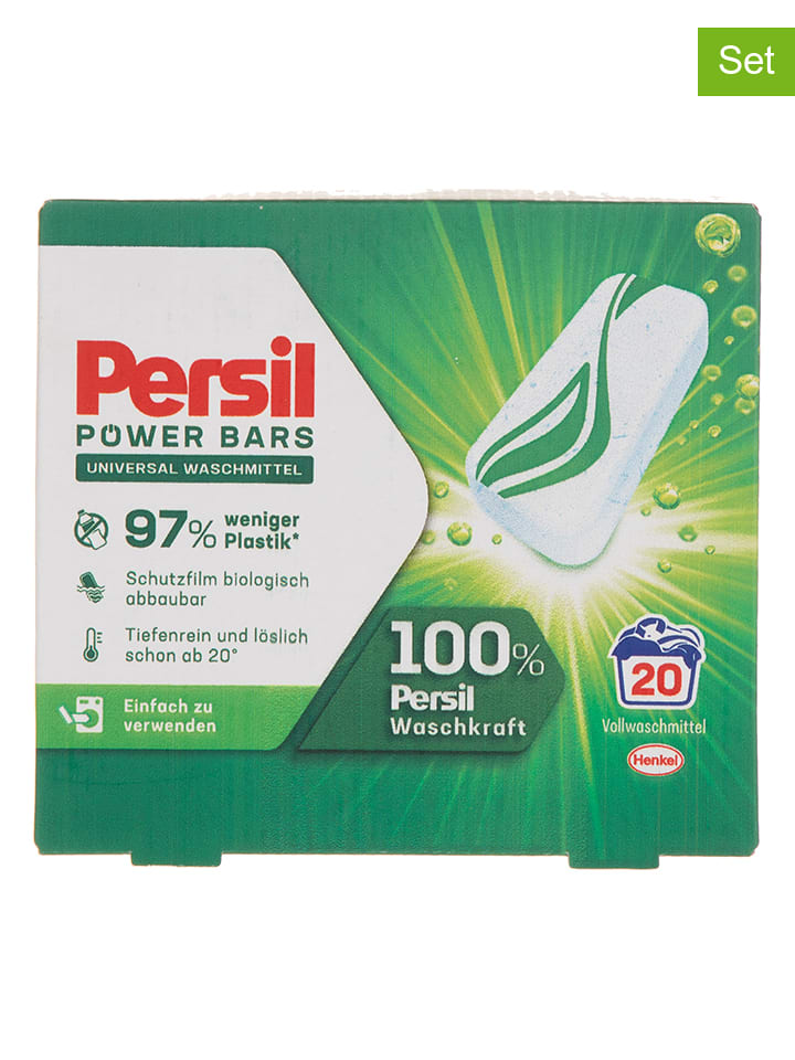 Persil 3er-Set: Waschmitteltabs 
