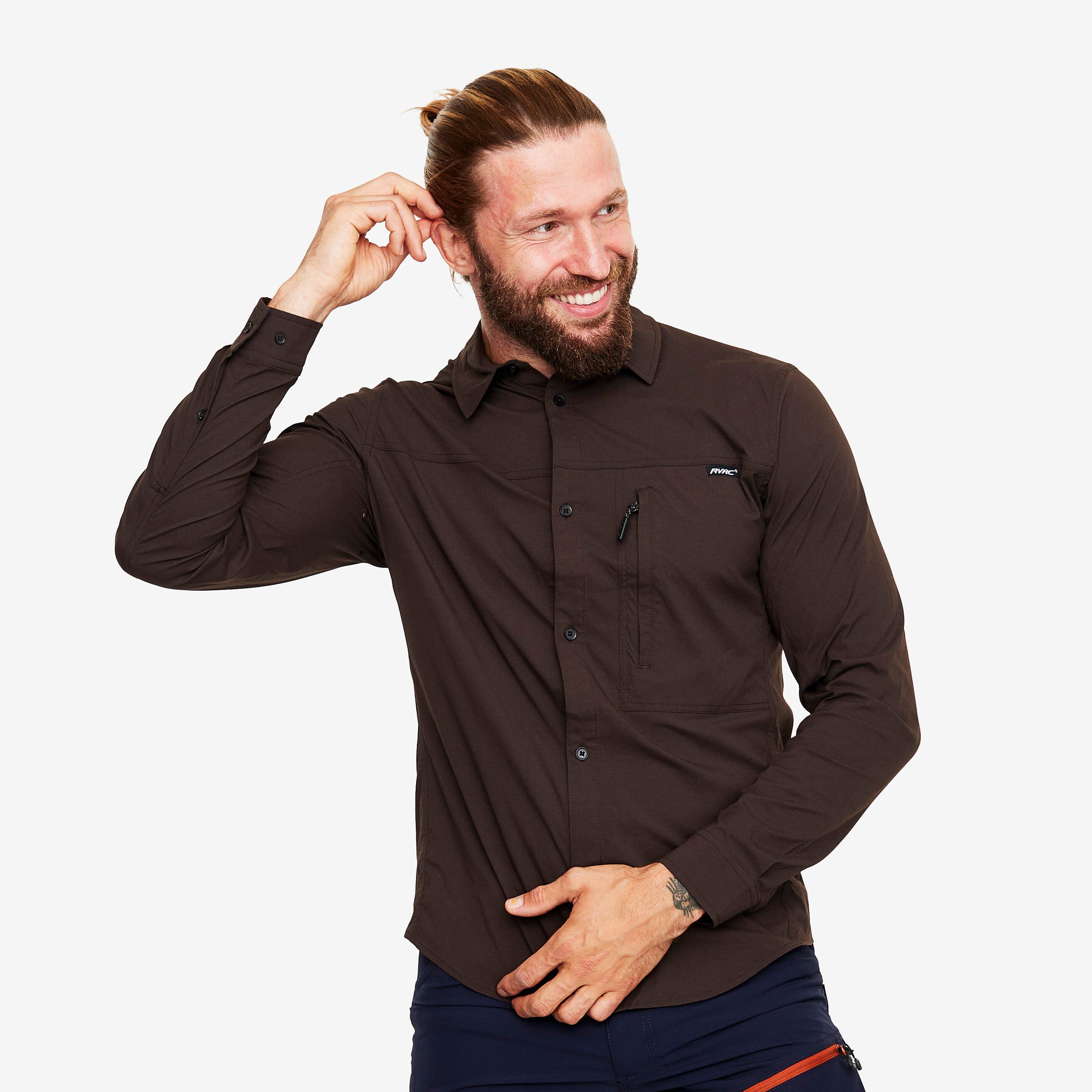 Preparation Stretch Shirt Homme Hazel