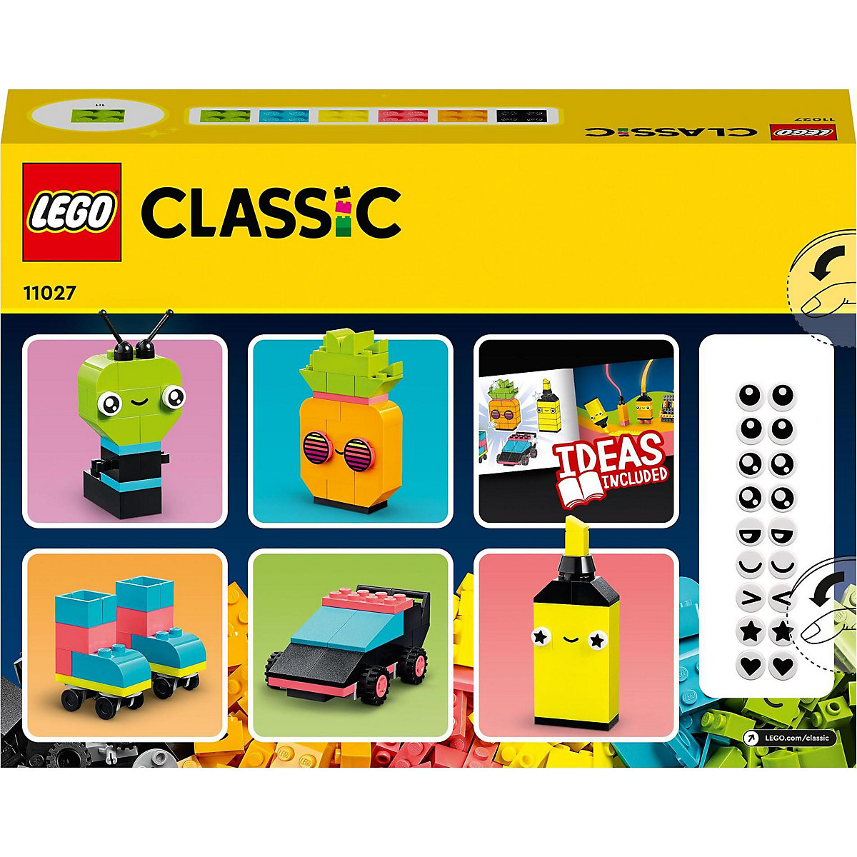 LEGO® Classic 11027 Neon Kreativ-Bauset