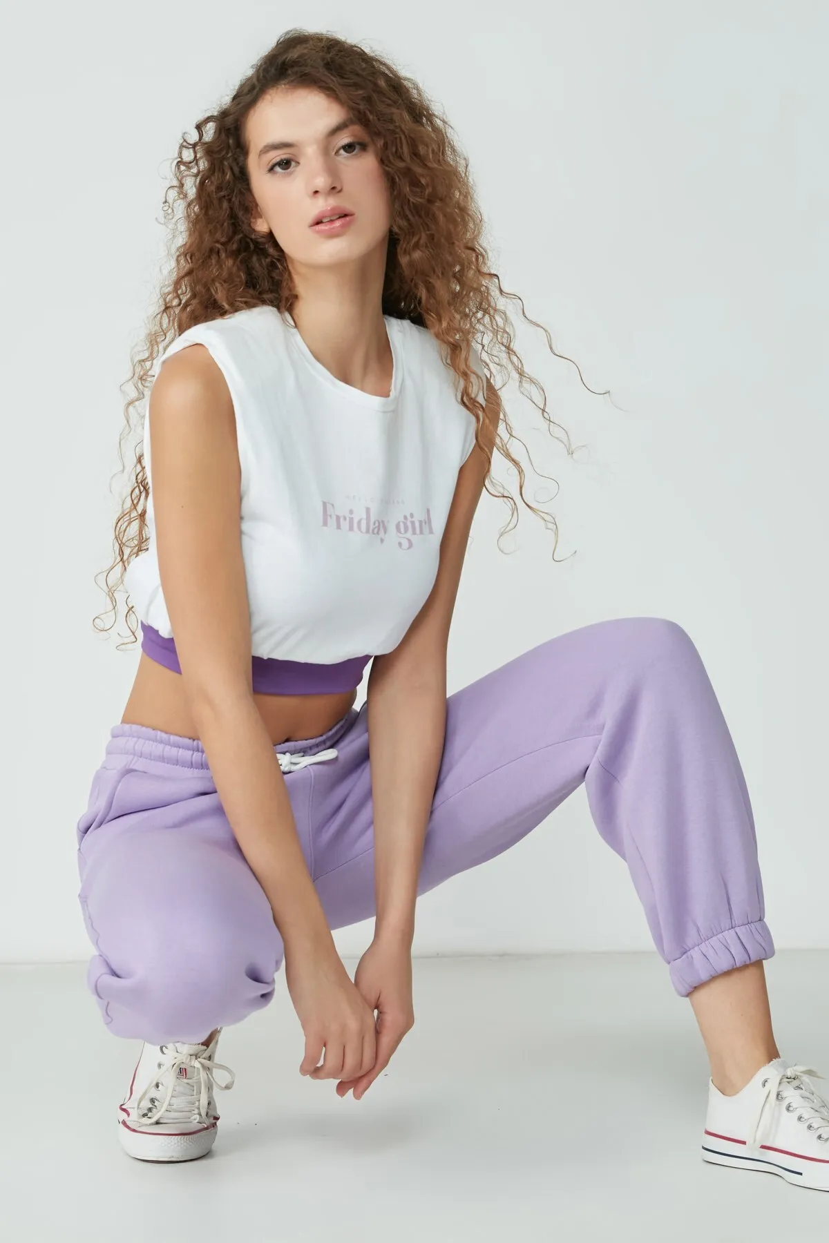 C&City  Jogger-Jogginghose 906 Flieder