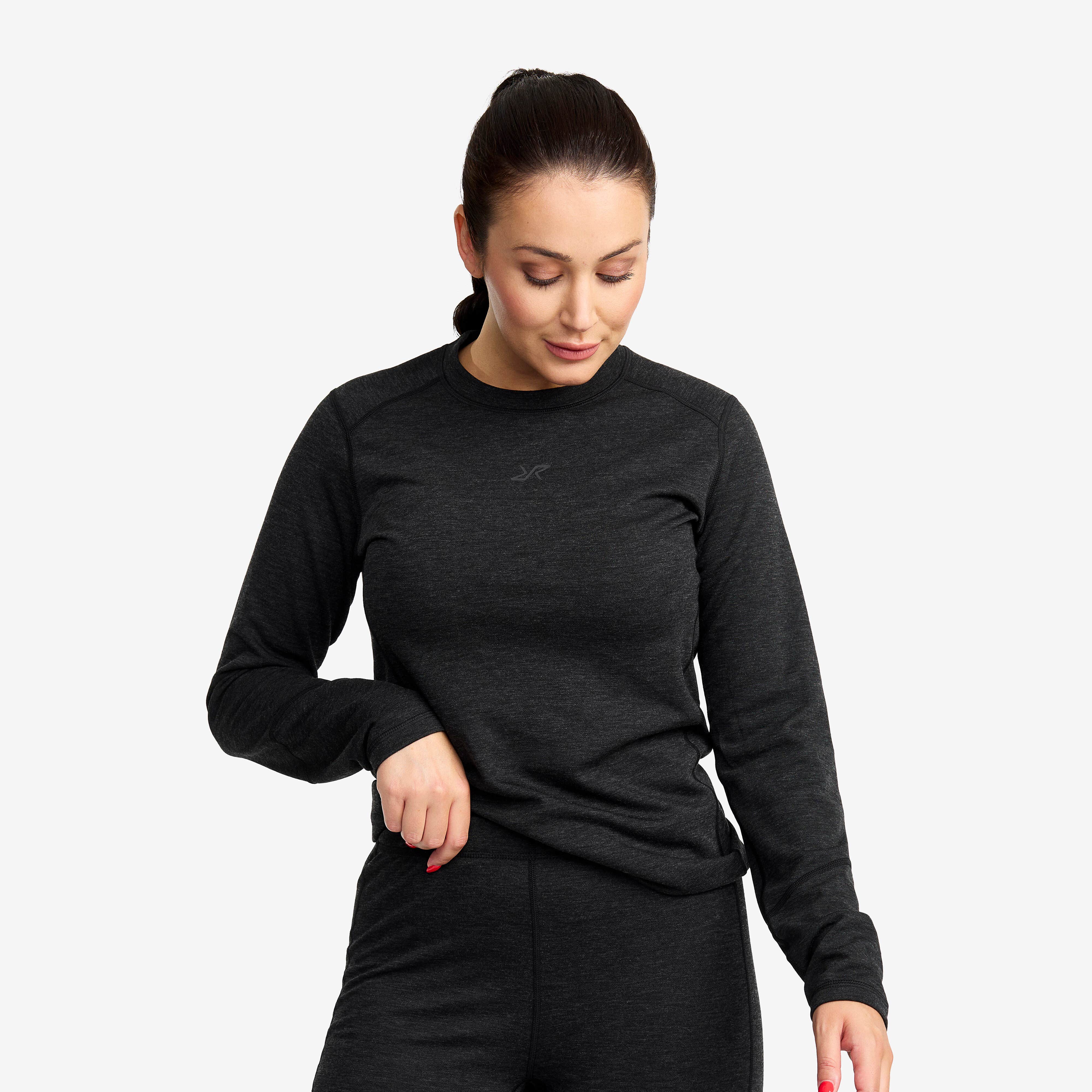 North Merino Top Femme Black