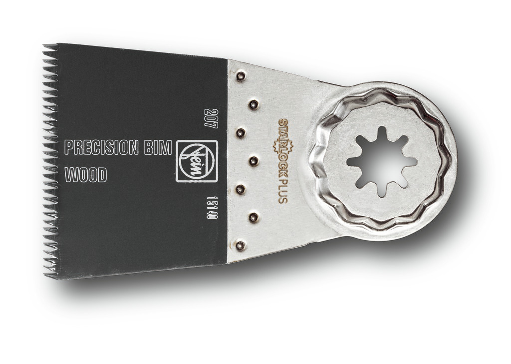 Fein Zubehör 63502232210 E-Cut Präzisionssägeblätter Bimetall SLP 55x50 Holz für Fein FMM Multimaster 1 Stück