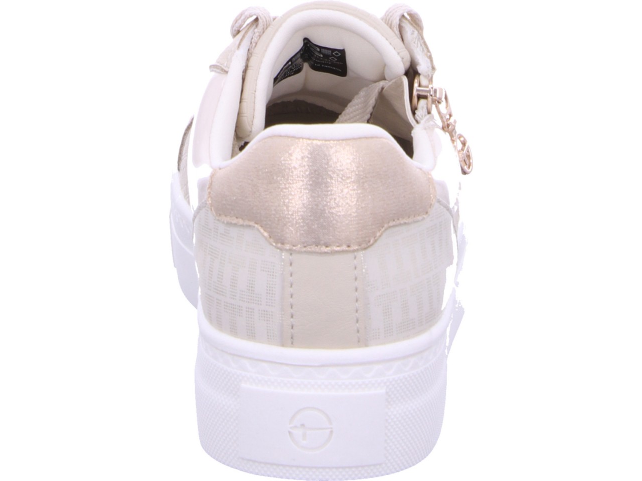 TAMARIS Freizeit Schnürer beige