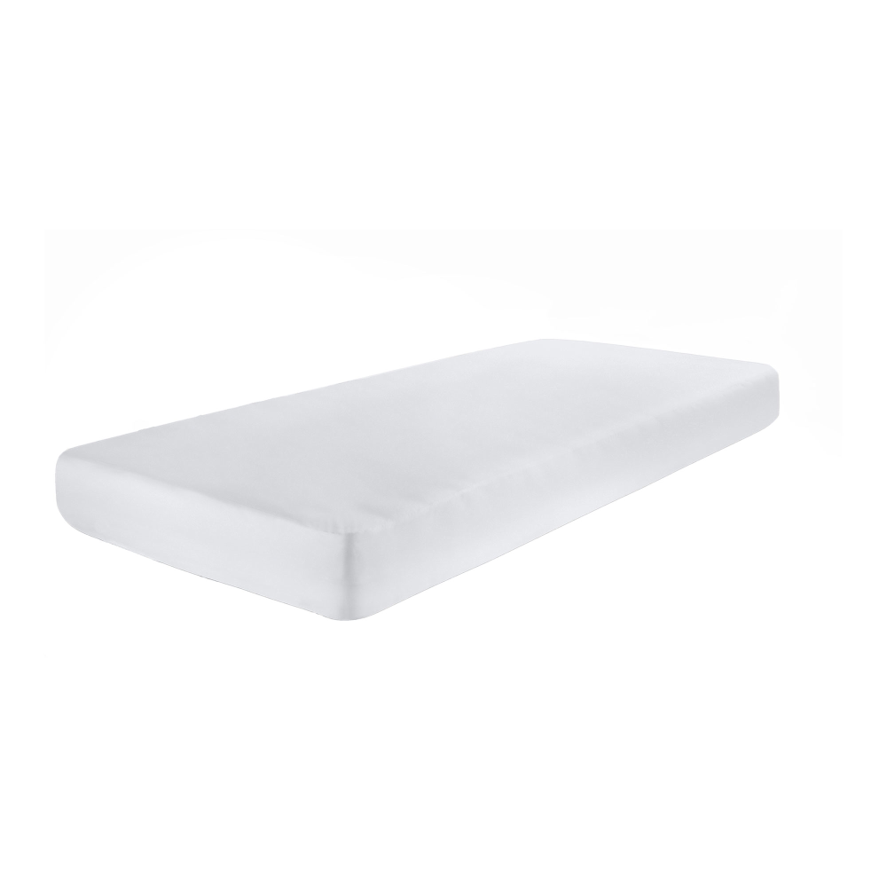 Boxspring-Spannbetttuch weiß