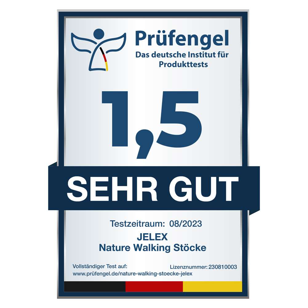 JELEX Nature Walking Stöcke blau