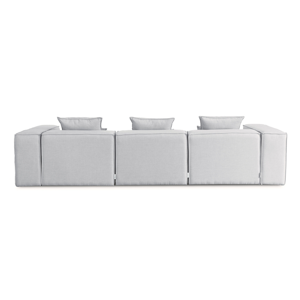 Modulares Sofa VERONA, M, hellgrau