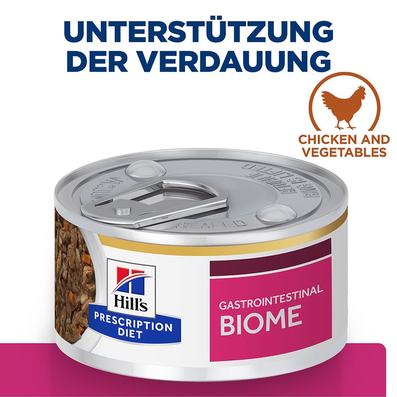 Hill's Prescription Diet Gastrointestinal Biome mit Huhn & Gemüse