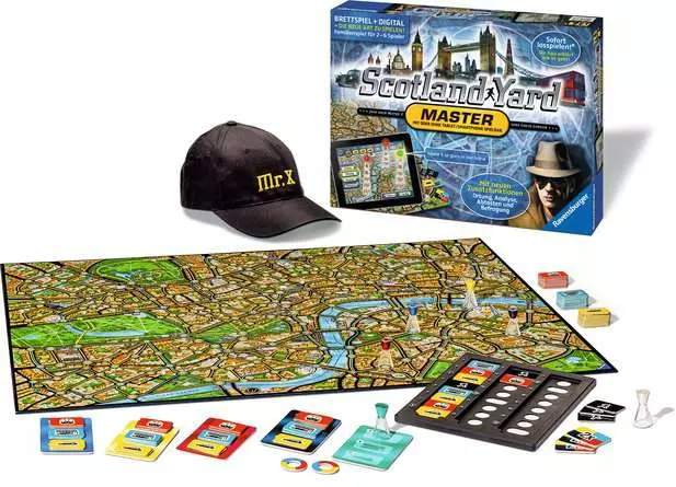 Scotland Yard - Master - Spiel ab 10 Jahren