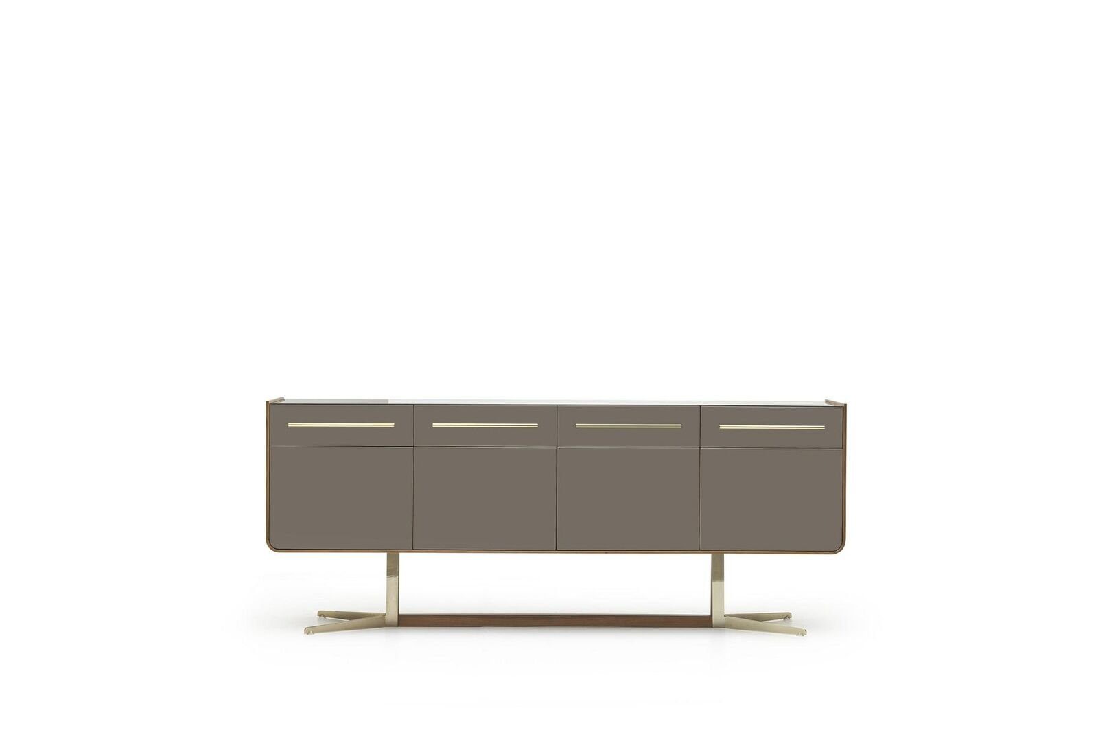 JVmoebel Wohnwand Schrank Wand Wohnzimmer tv Möbel Schrankwand Media rtv Wohnen, (3-St., 1x TV-Ständer + 2x Wandregal), Made in Europa