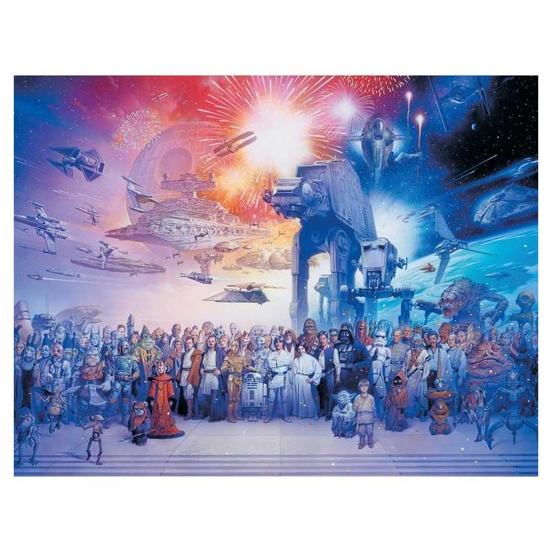 Puzzle L'univers Star Wars 2000 pièces